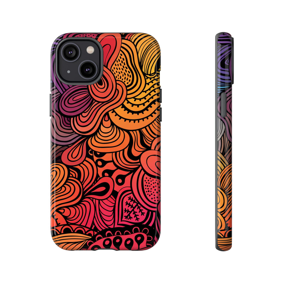 Abstract - Pink/Yellow