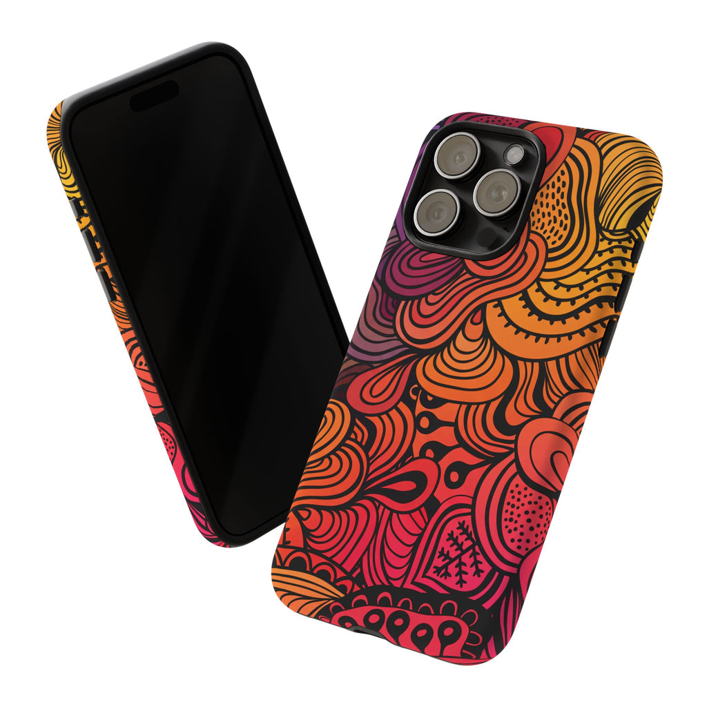 Abstract - Pink/Yellow