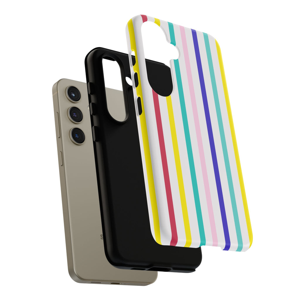 Candy Stripes - Pink/Red/Yellow/Blue