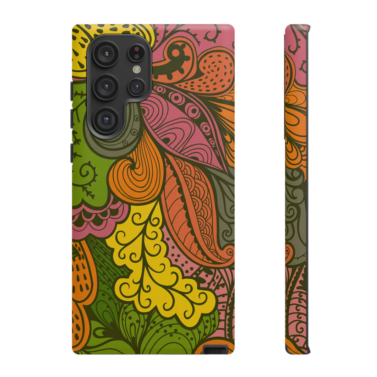 Abstract - Purple/Yellow/Green