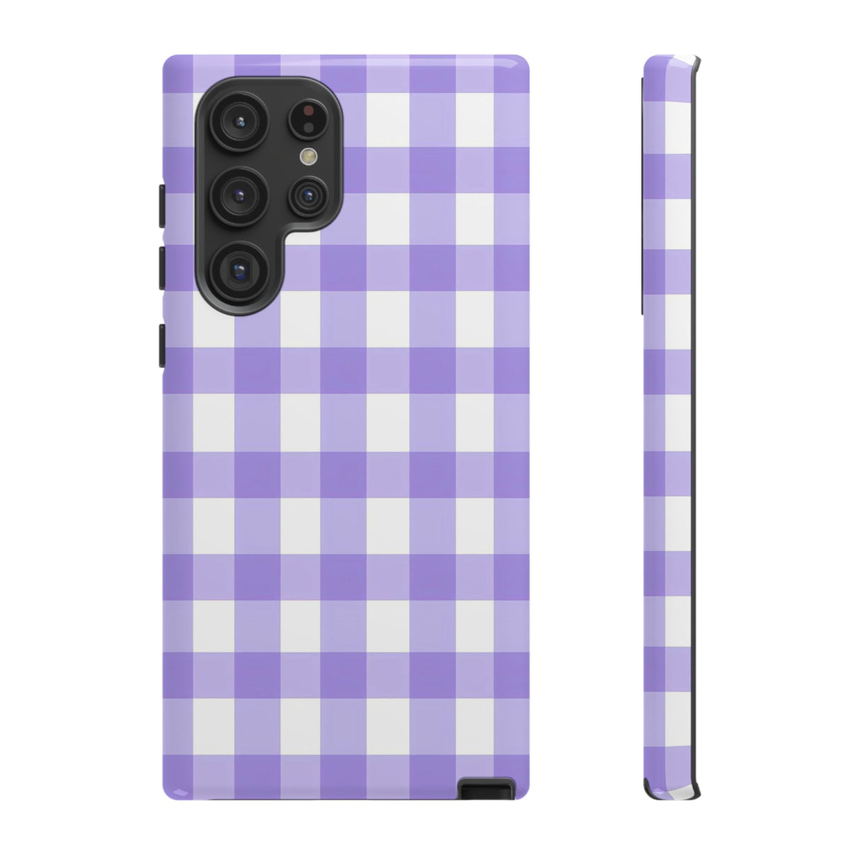 Checked - Lavender
