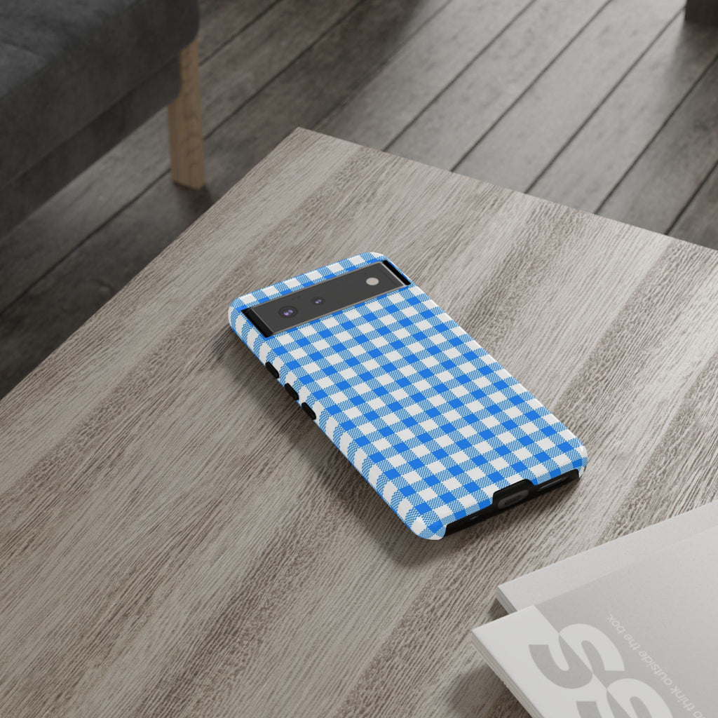 Checked - Blue