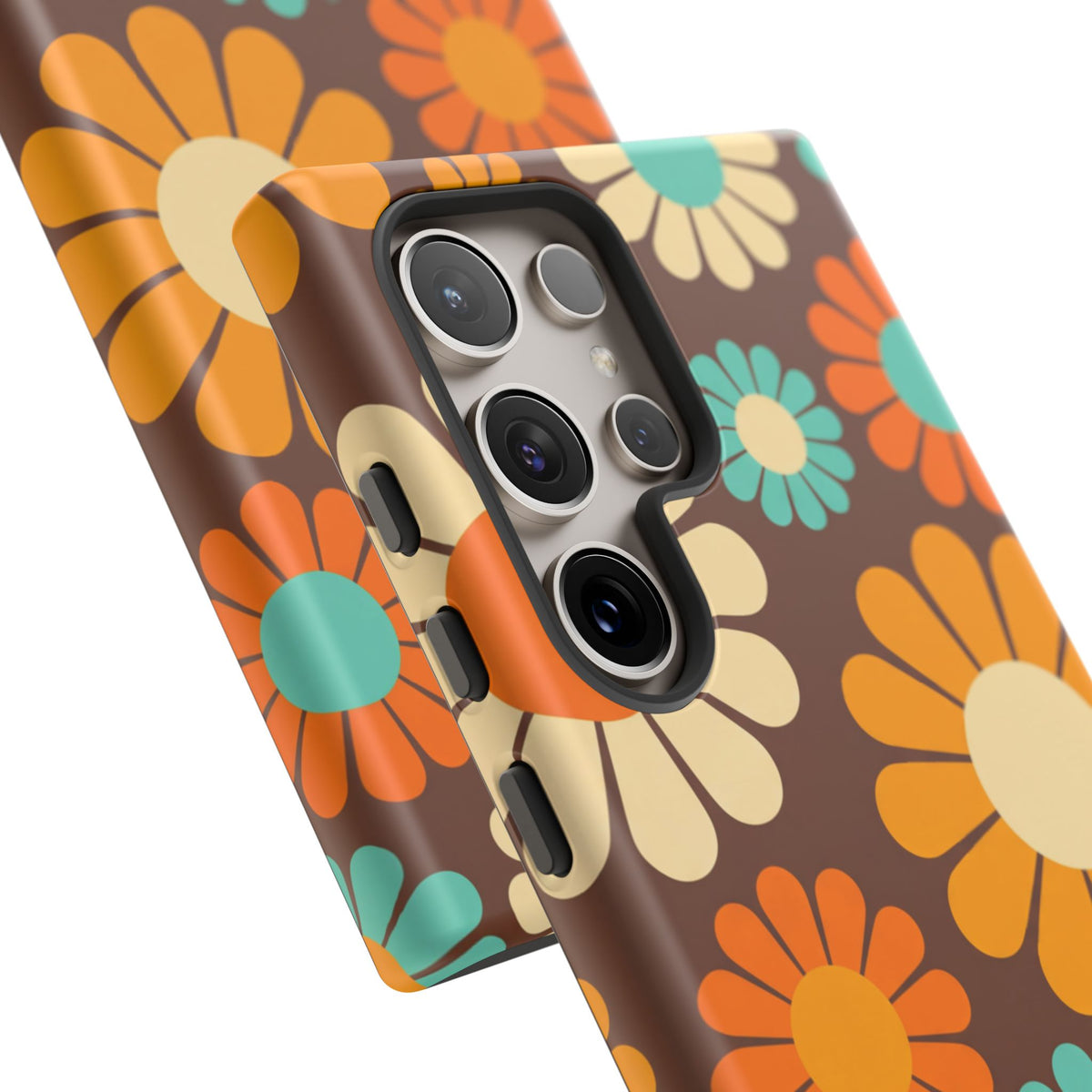 Flowers - Brown/Yellow