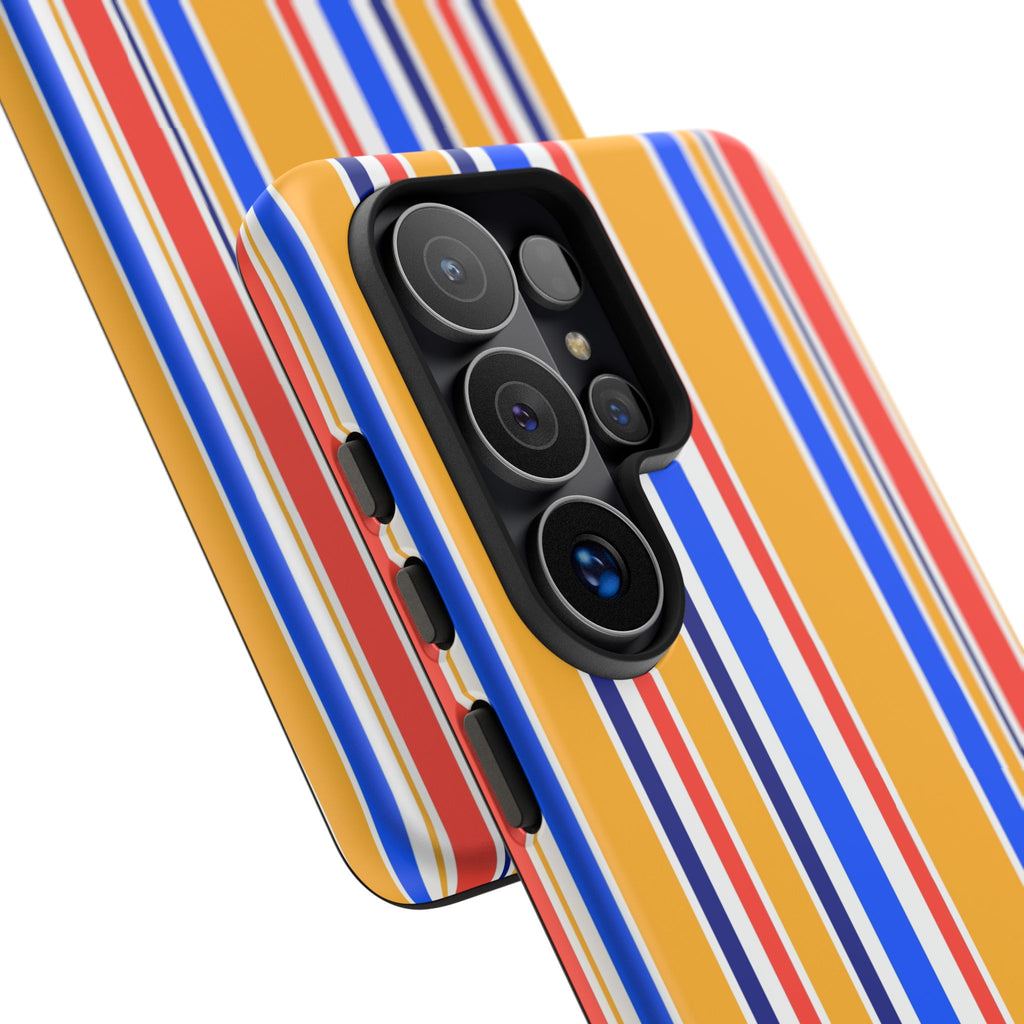 Candy Stripes - Yellow/Blue