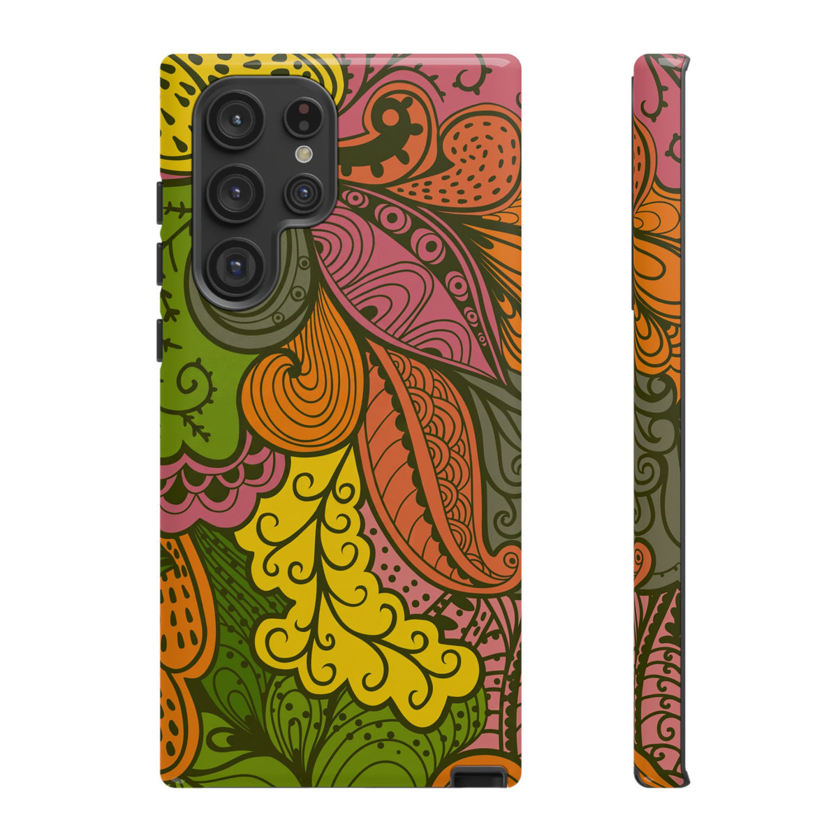 Abstract - Purple/Yellow/Green