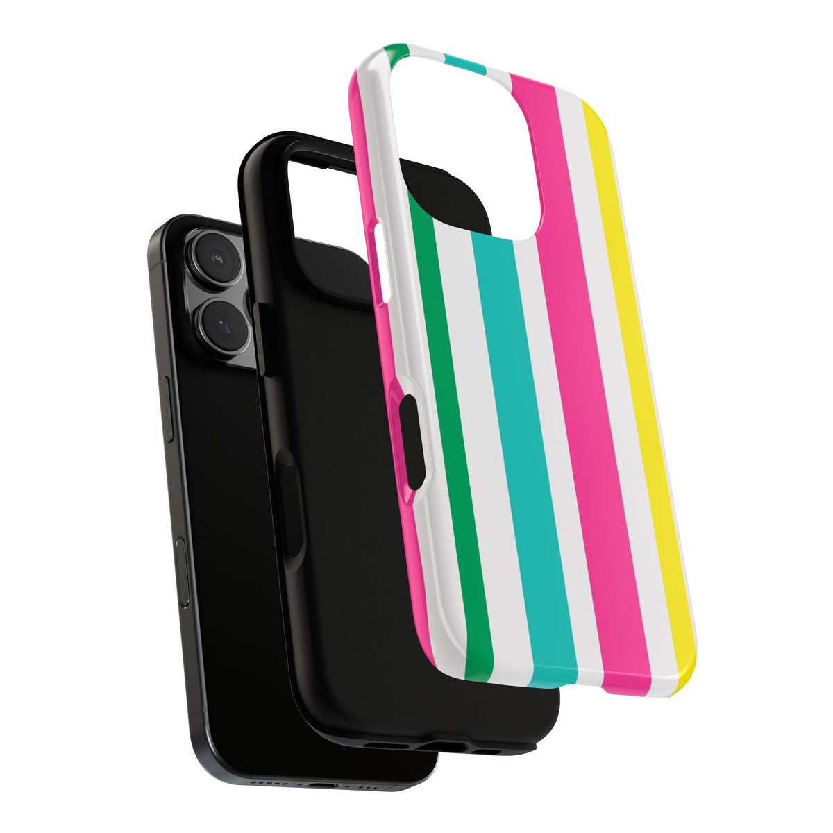 Candy Stripes - Pink/Yellow/Green