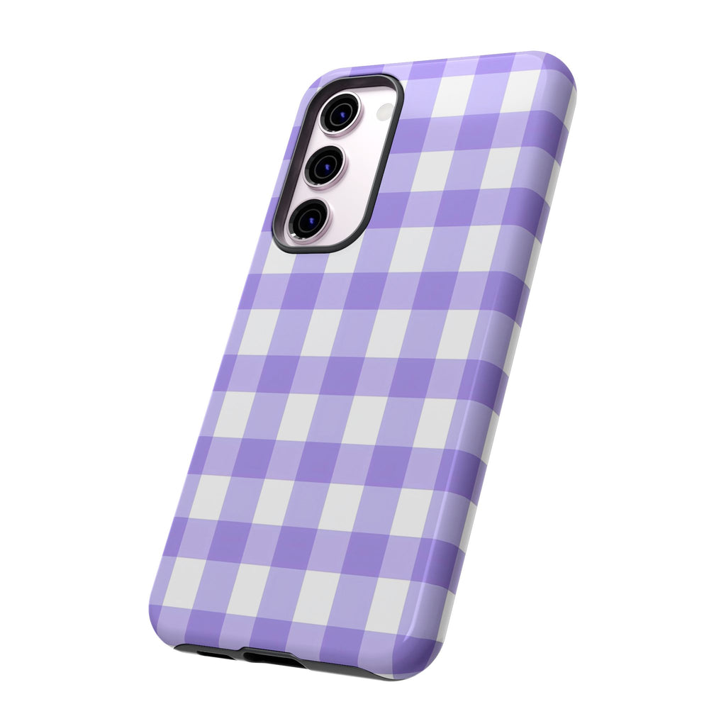 Checked - Lavender