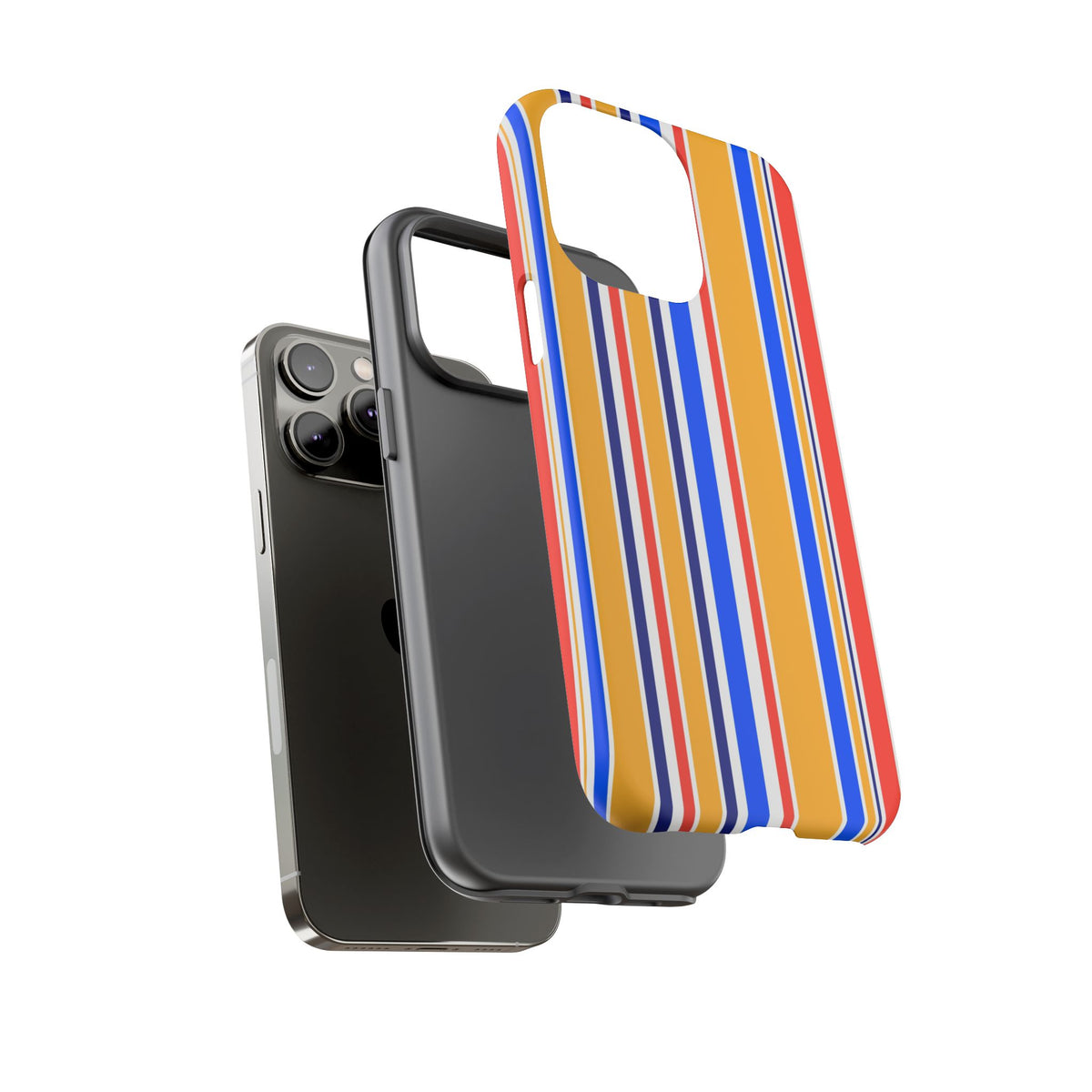 Candy Stripes - Yellow/Blue
