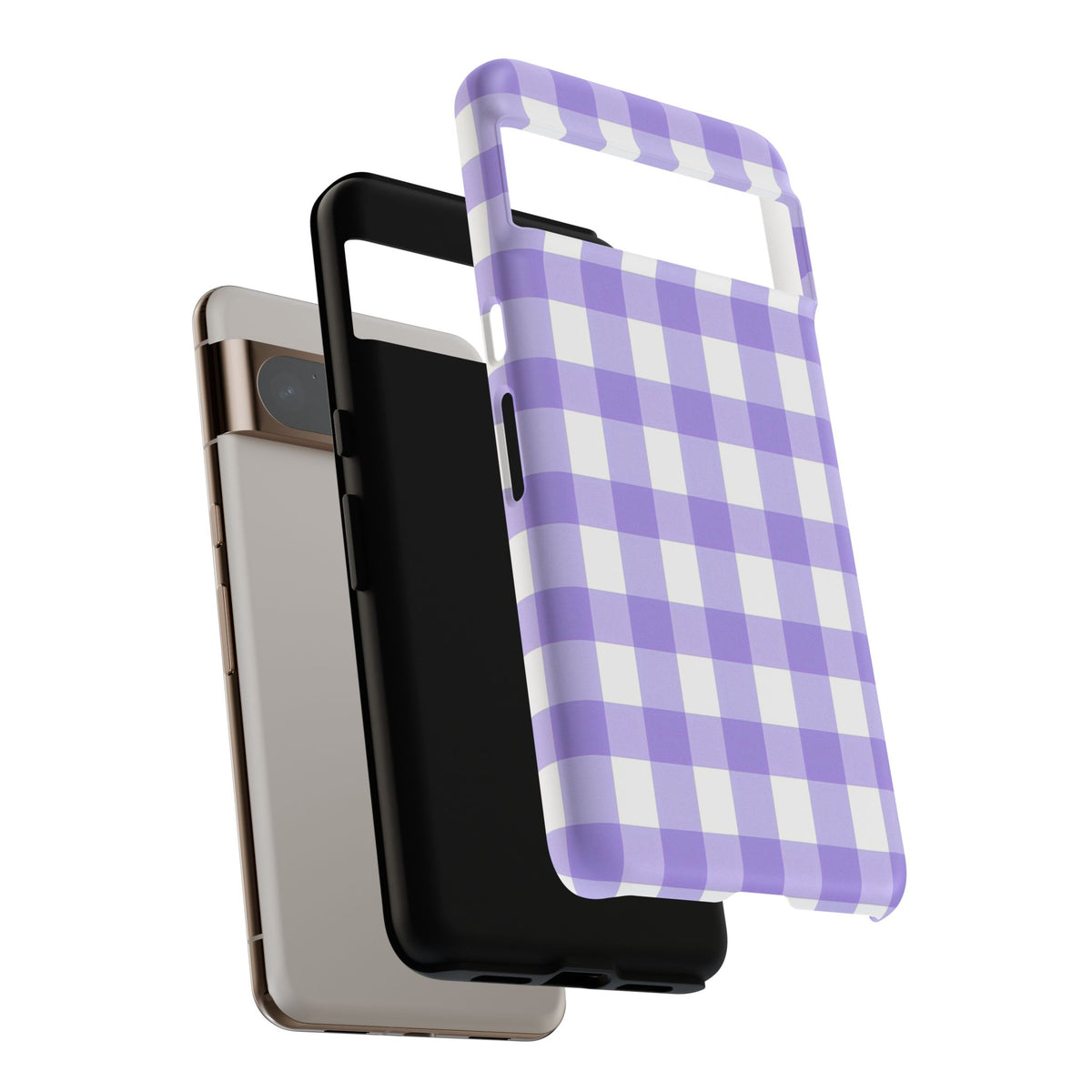 Checked - Lavender
