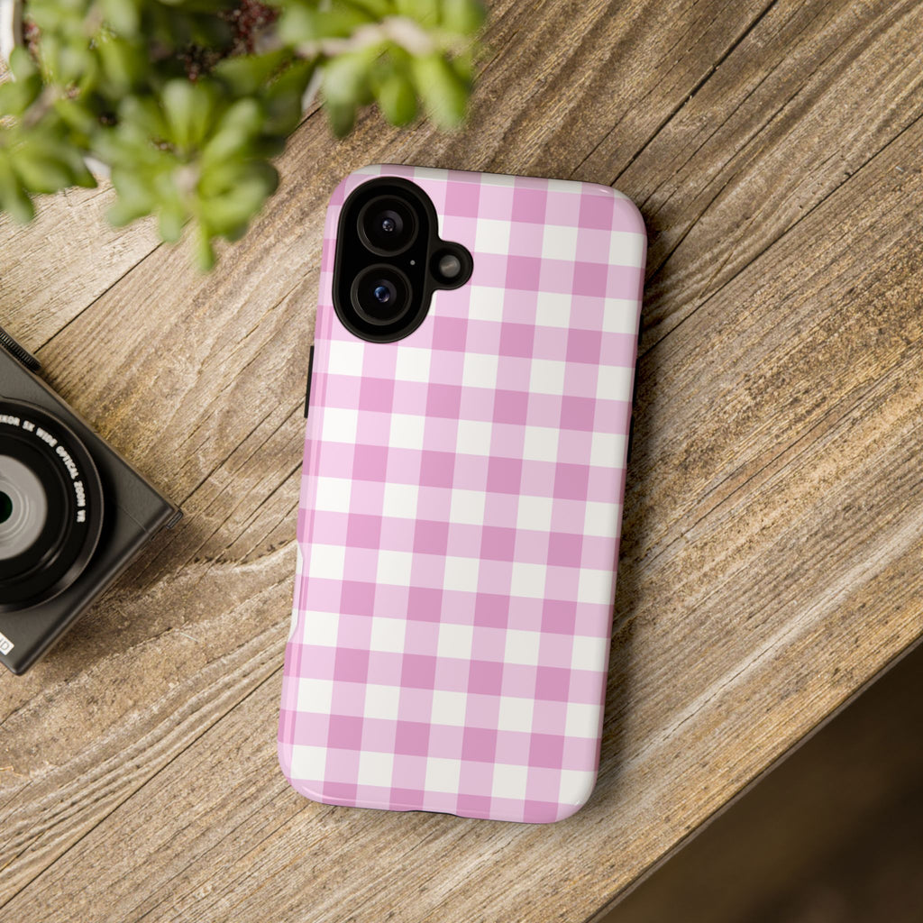 Checked - Pink
