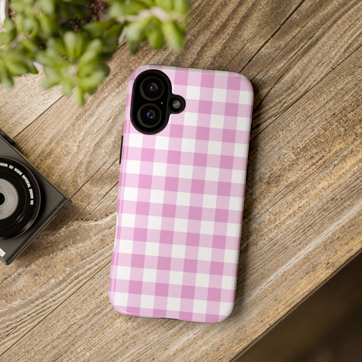 Checked - Pink