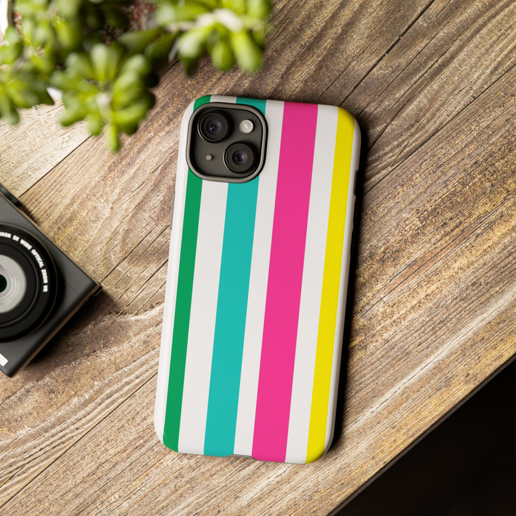 Candy Stripes - Pink/Yellow/Green