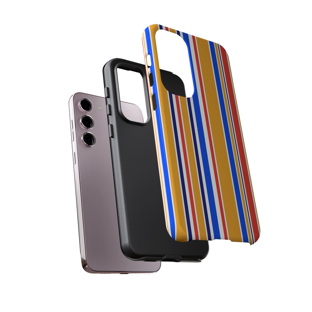 Candy Stripes - Yellow/Blue