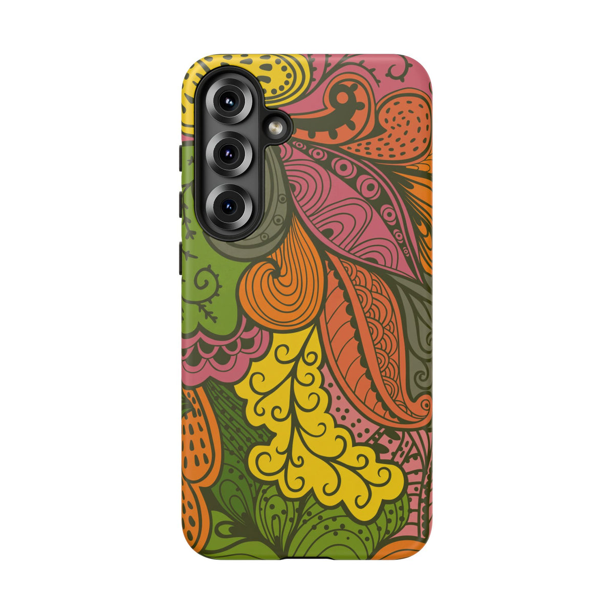 Abstract - Purple/Yellow/Green