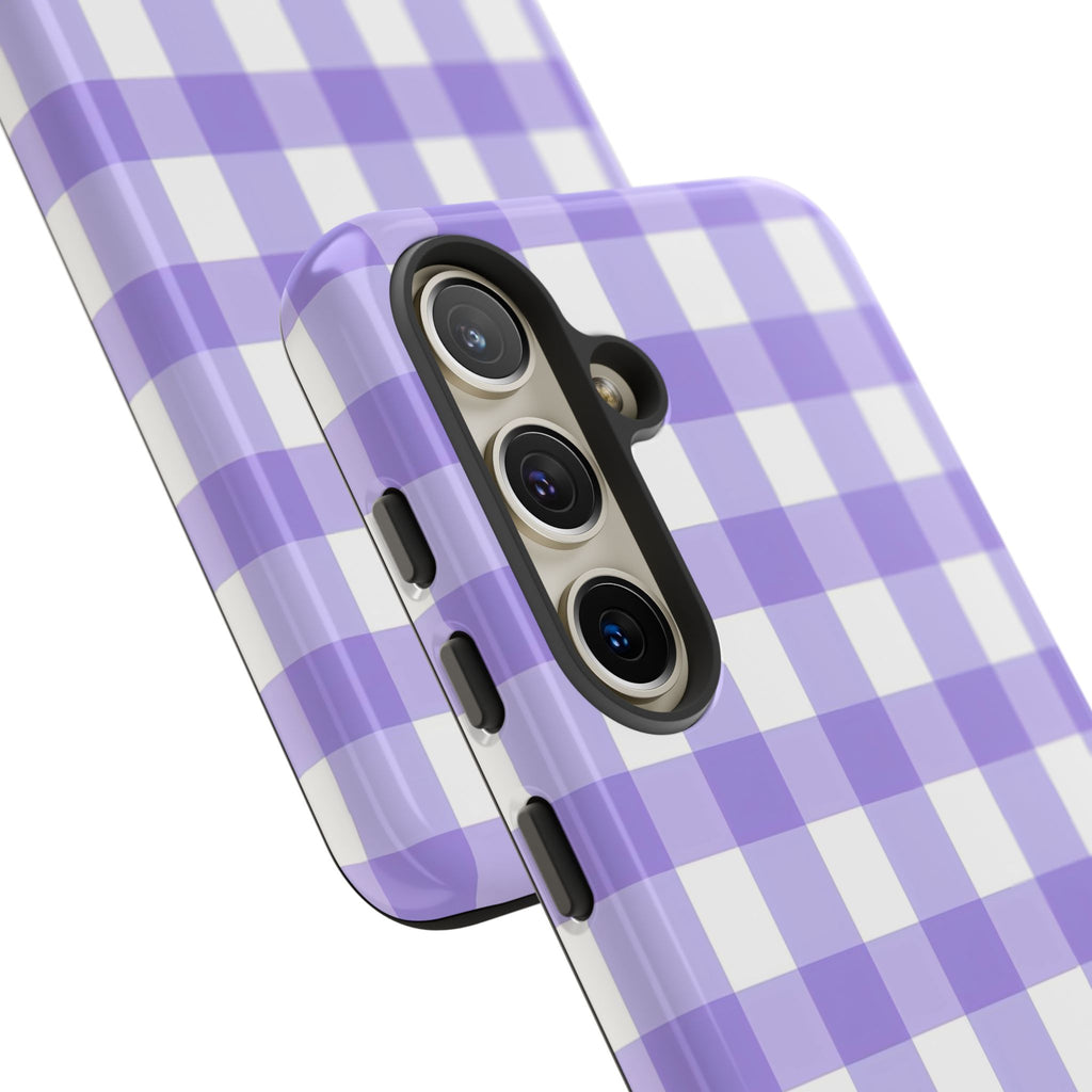 Checked - Lavender