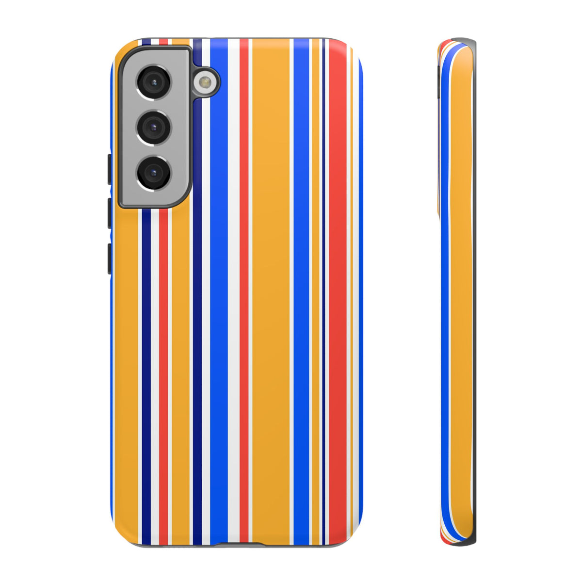 Candy Stripes - Yellow/Blue