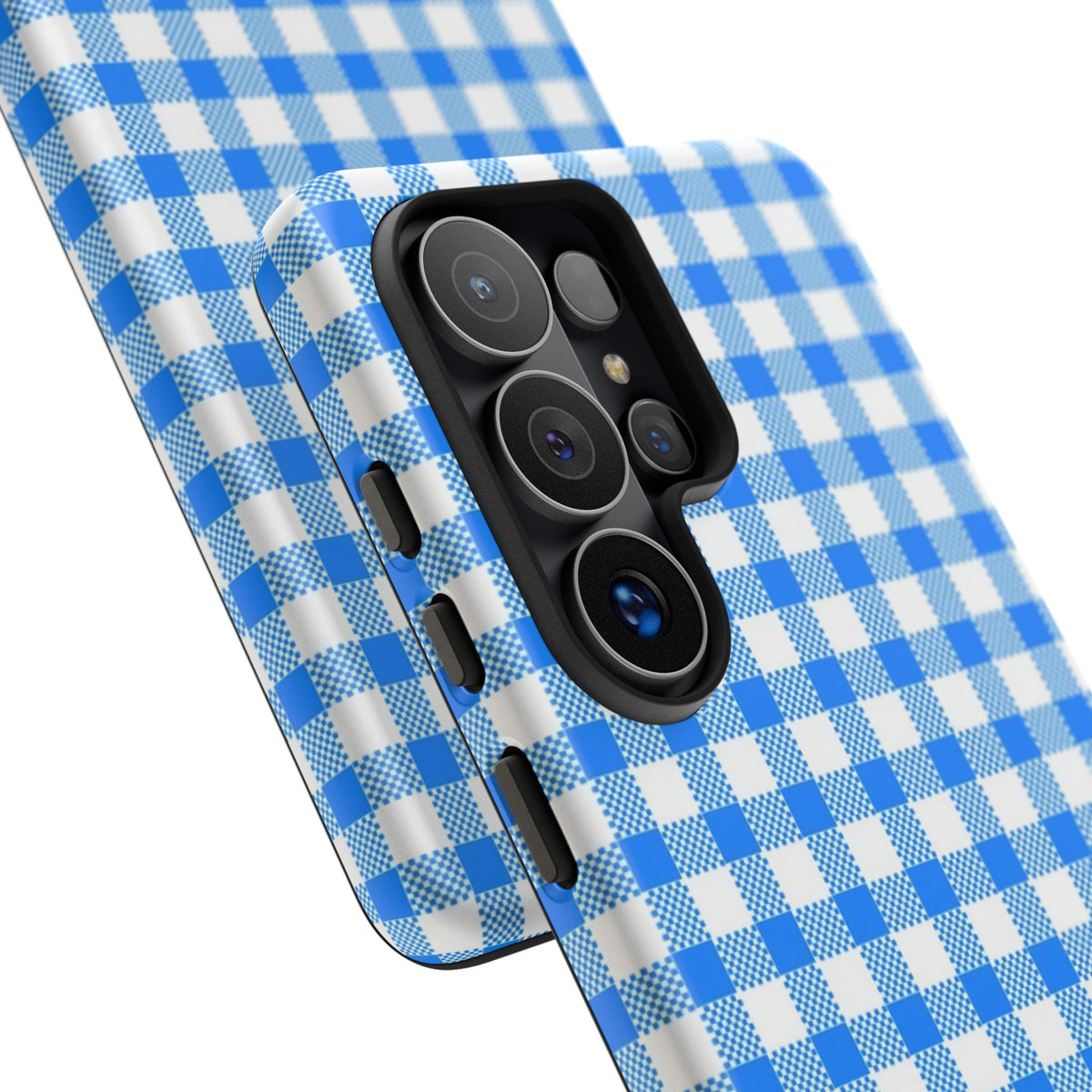 Checked - Blue