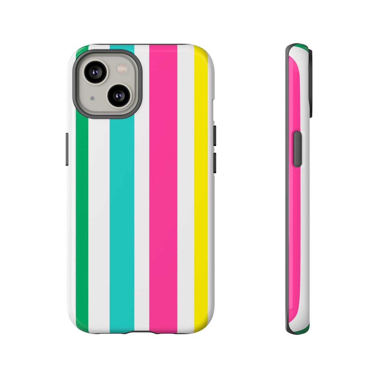 Candy Stripes - Pink/Yellow/Green