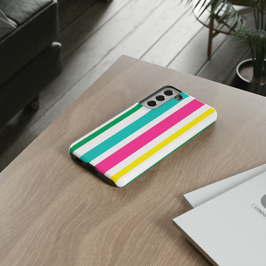 Candy Stripes - Pink/Yellow/Green