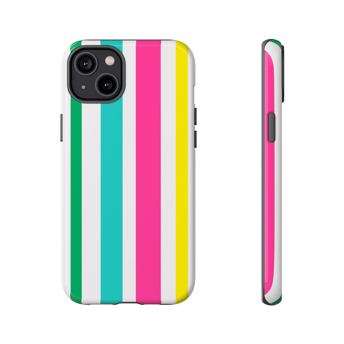 Candy Stripes - Pink/Yellow/Green