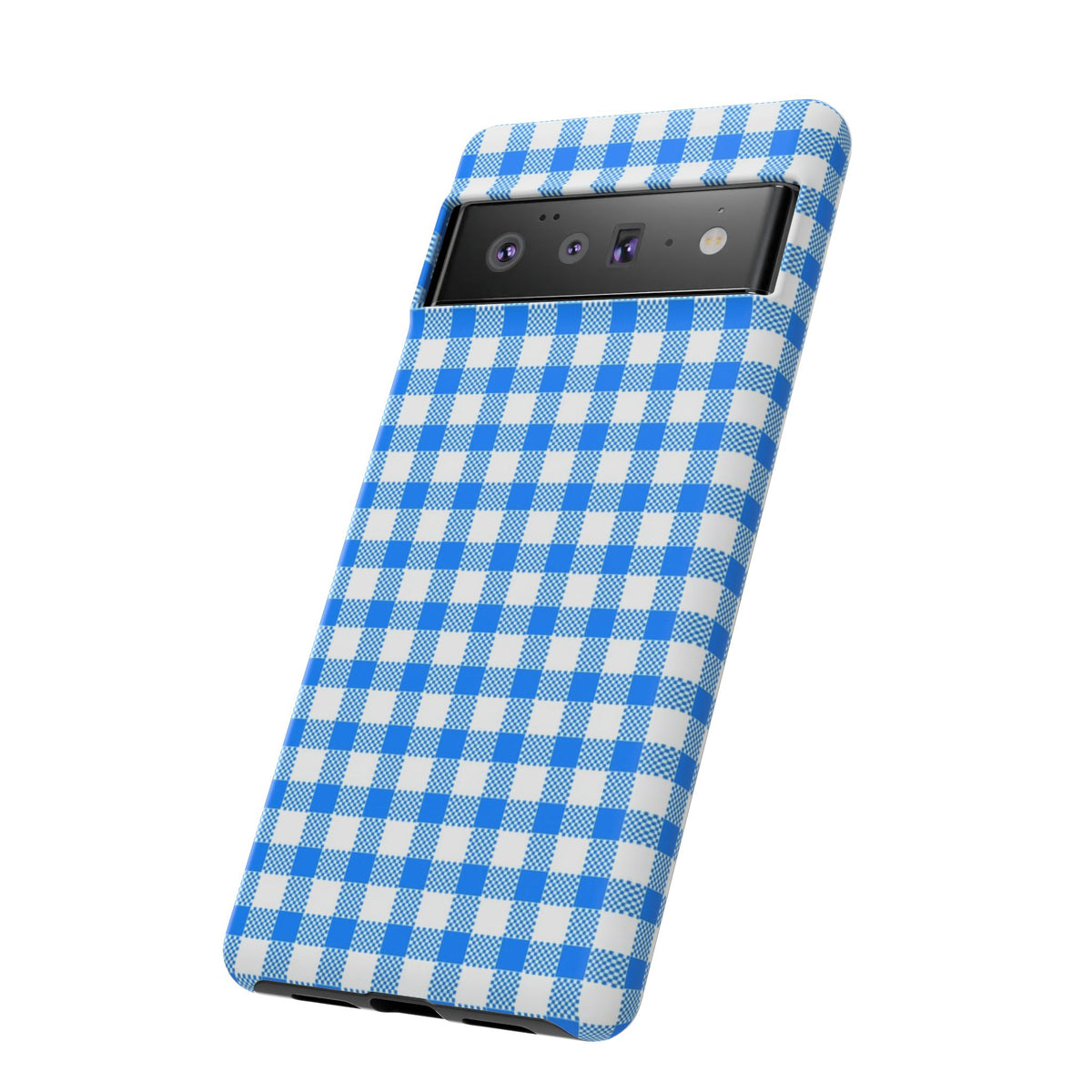 Checked - Blue