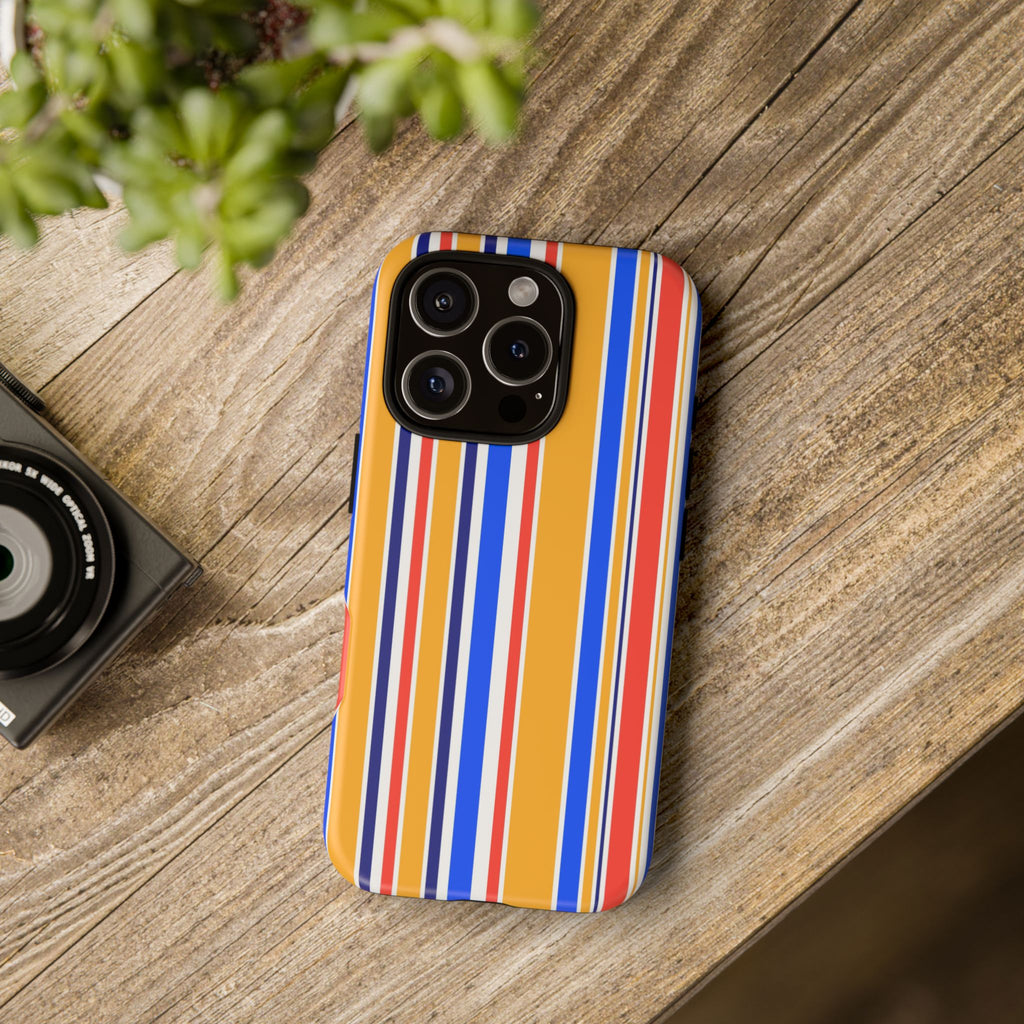 Candy Stripes - Yellow/Blue