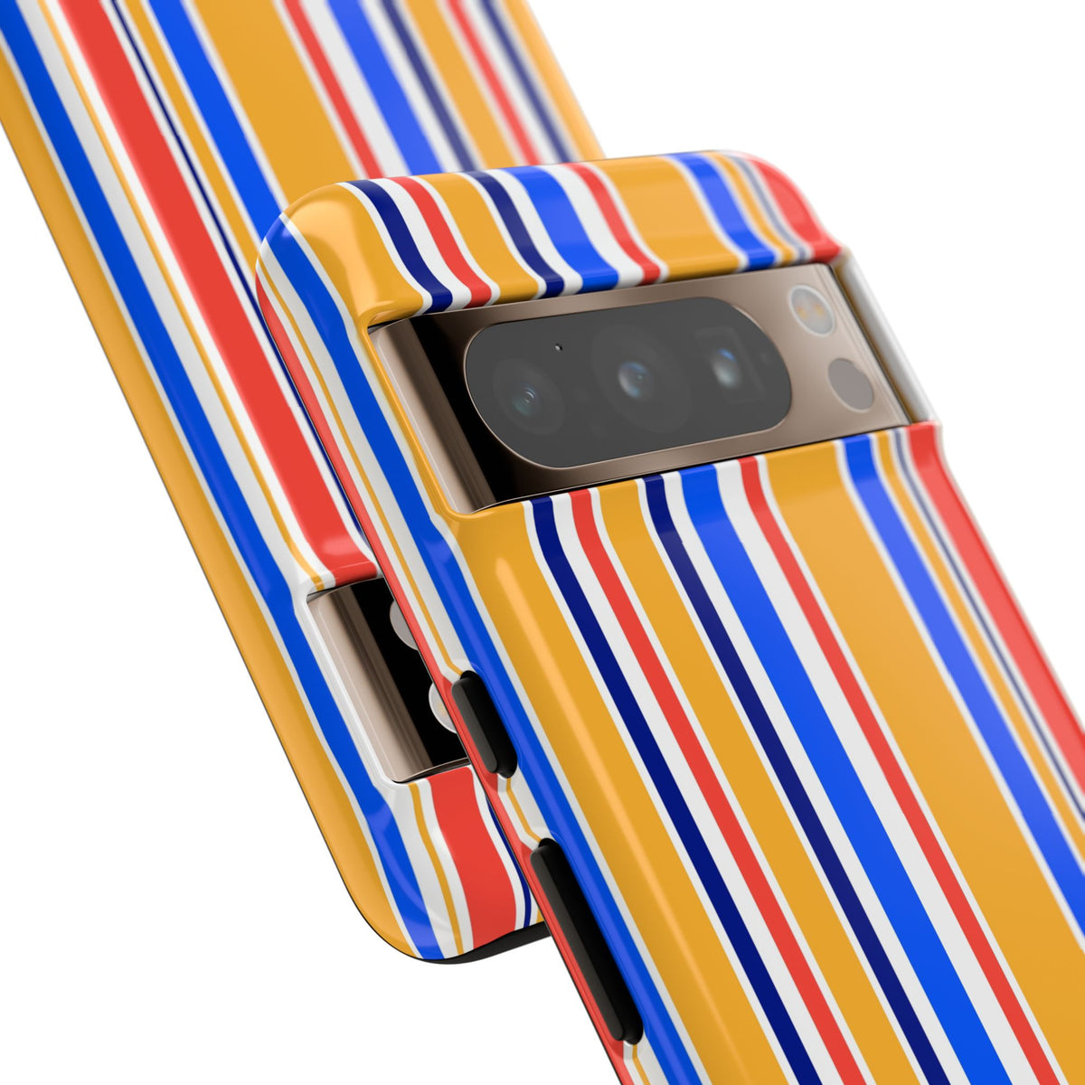 Candy Stripes - Yellow/Blue