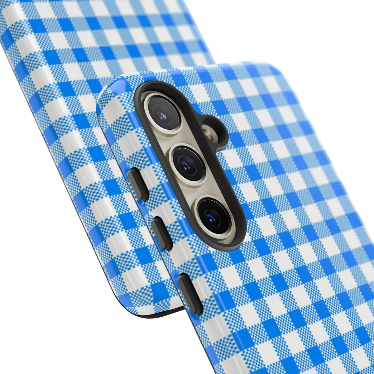 Checked - Blue