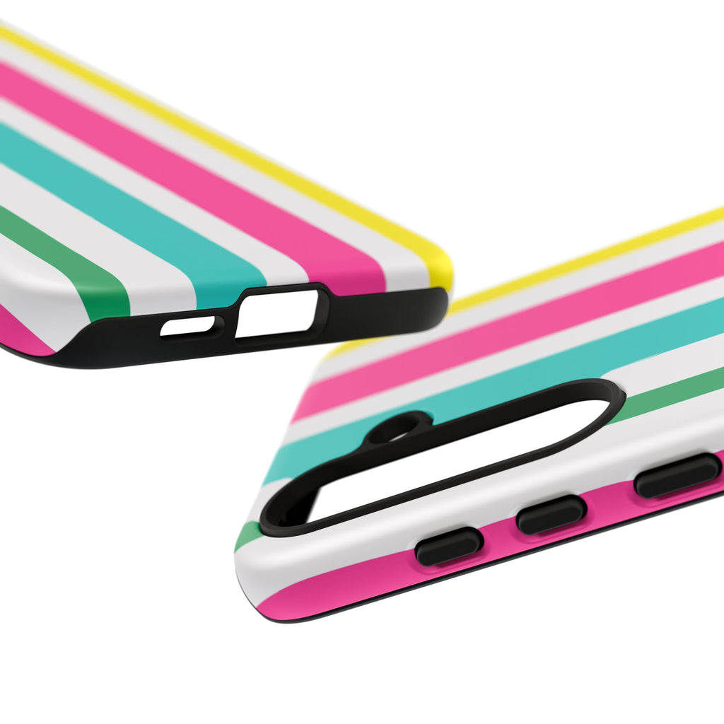 Candy Stripes - Pink/Yellow/Green