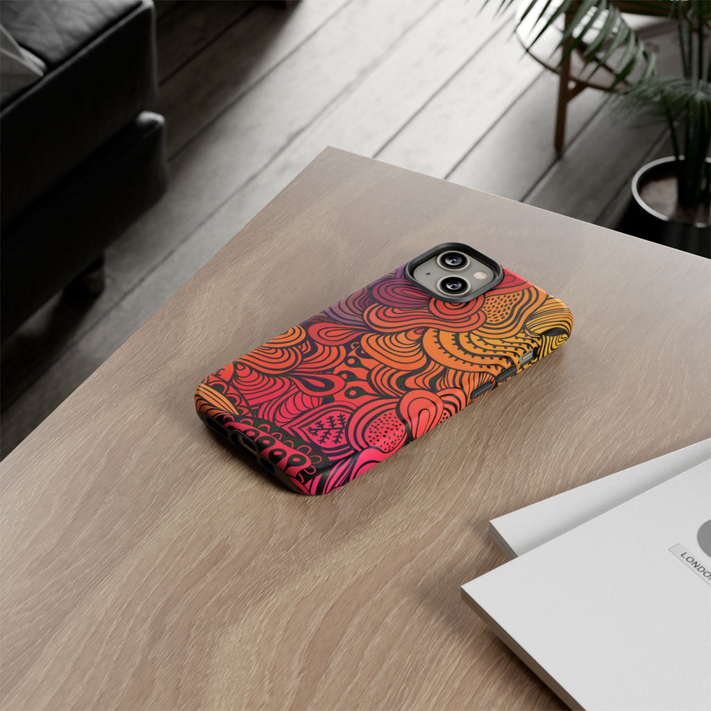 Abstract - Pink/Yellow
