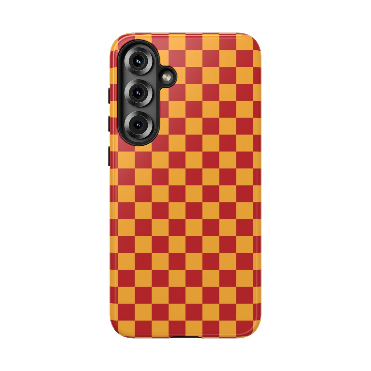 Checked - Red/Yellow