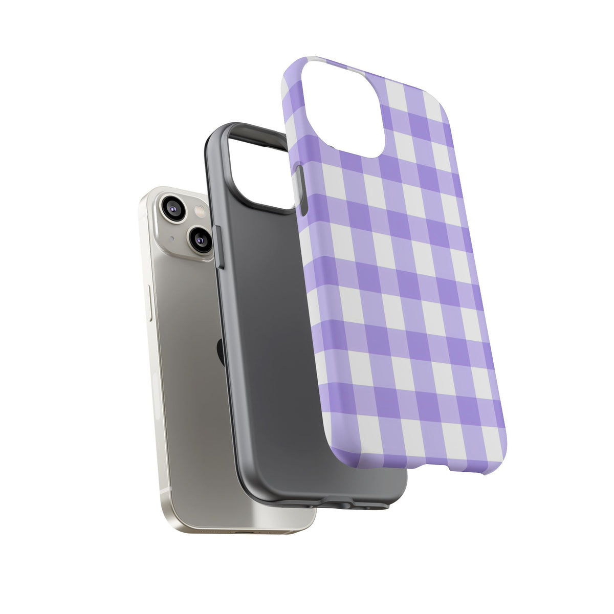 Checked - Lavender