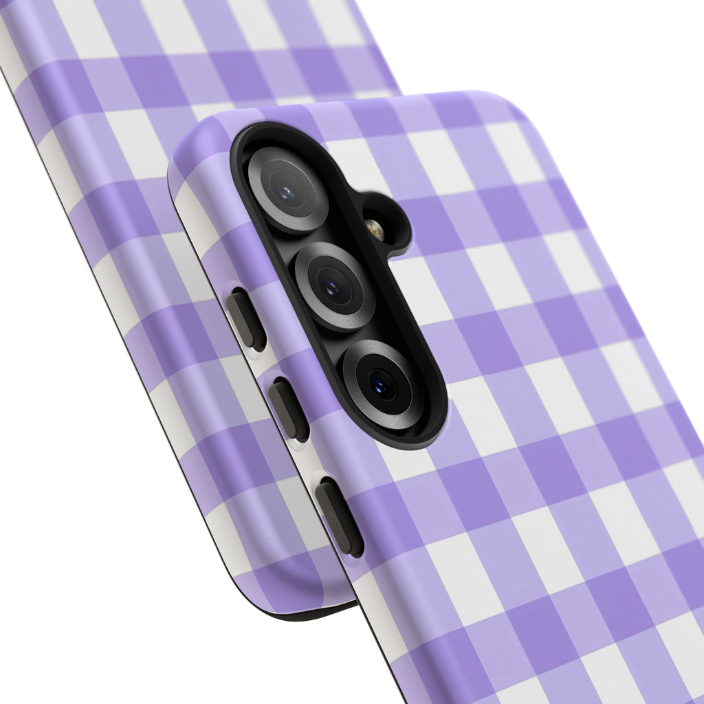 Checked - Lavender