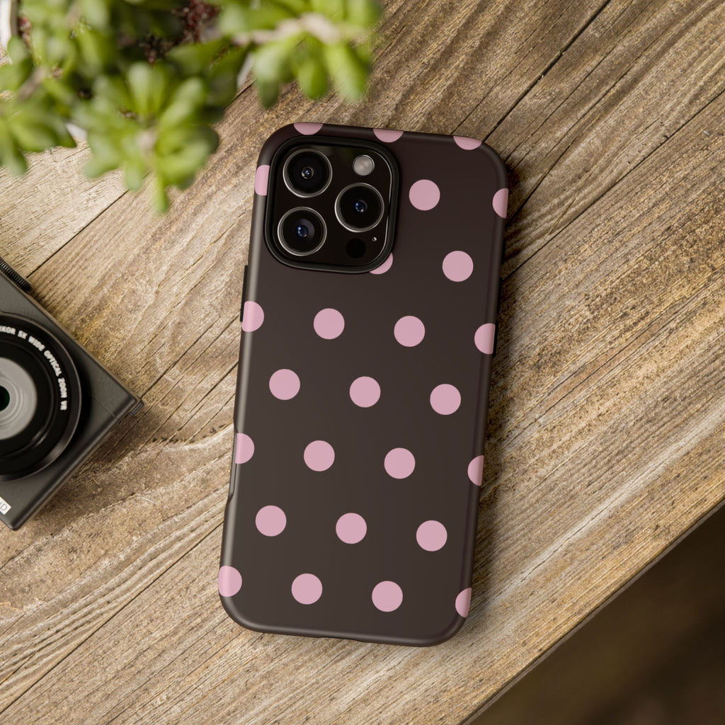 Spotted - Pink/Brown