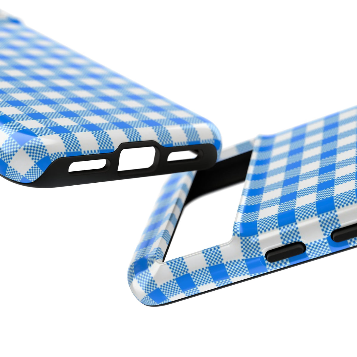 Checked - Blue