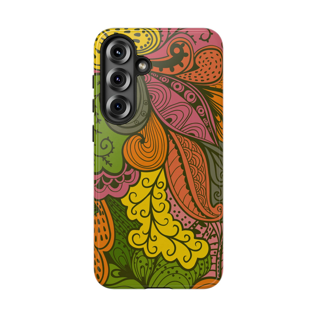 Abstract - Purple/Yellow/Green
