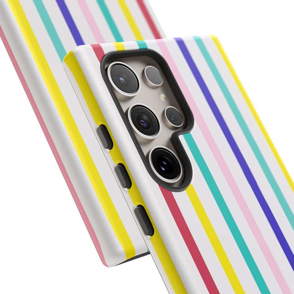 Candy Stripes - Pink/Red/Yellow/Blue