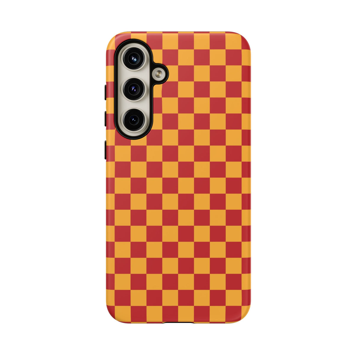 Checked - Red/Yellow