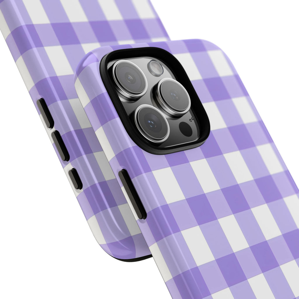 Checked - Lavender