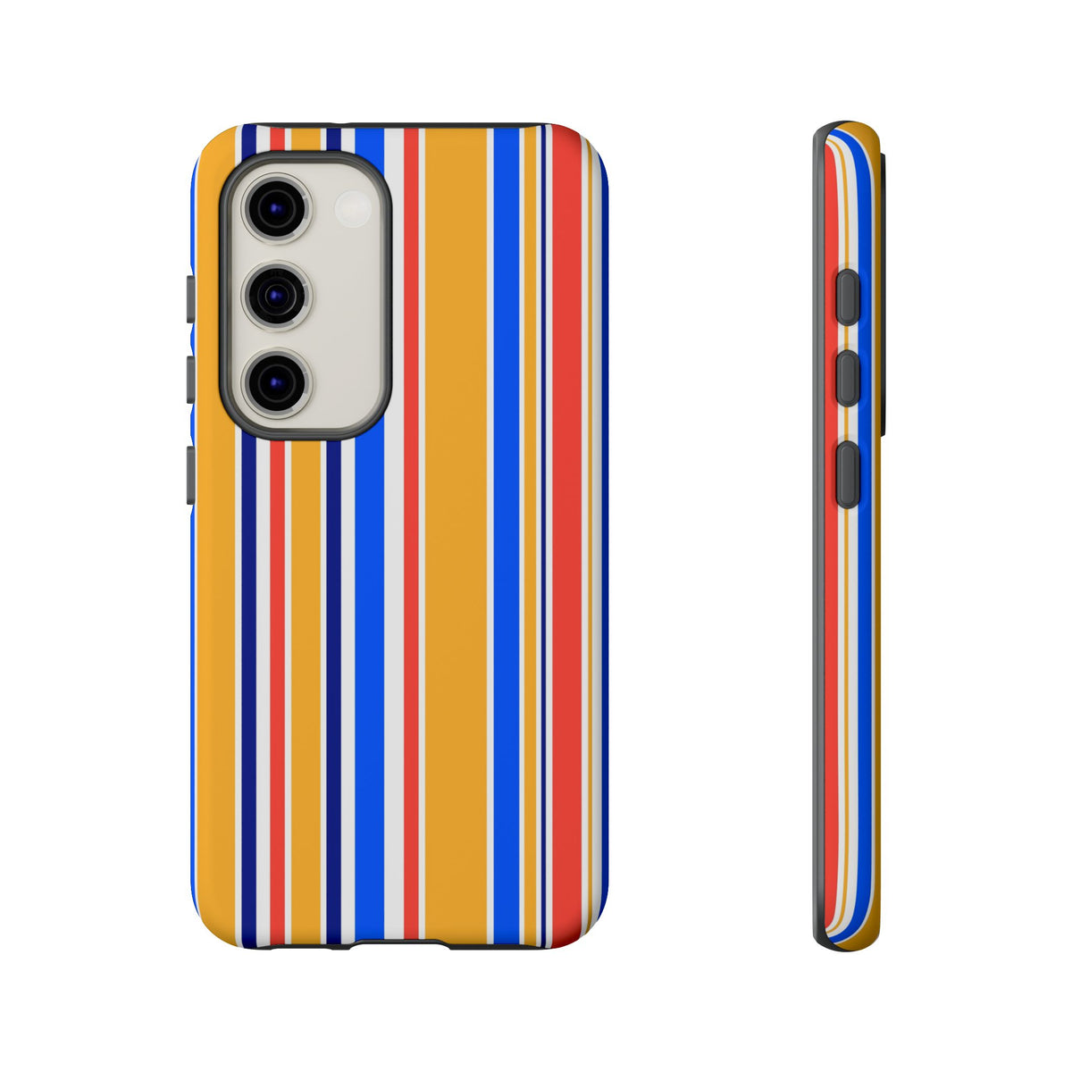 Candy Stripes - Yellow/Blue