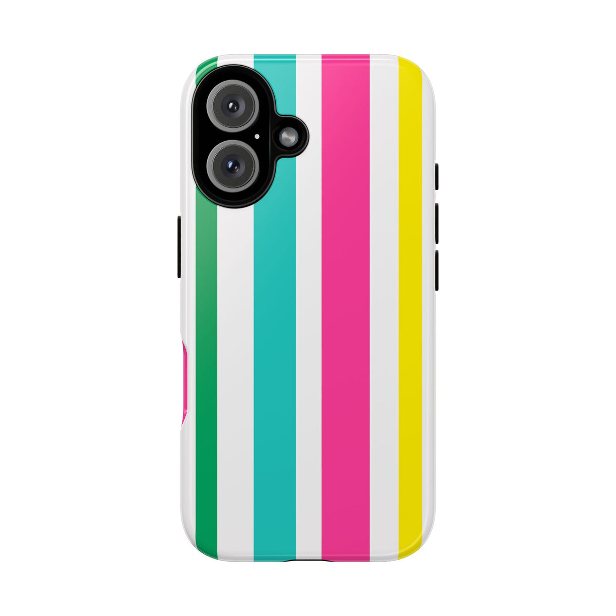 Candy Stripes - Pink/Yellow/Green