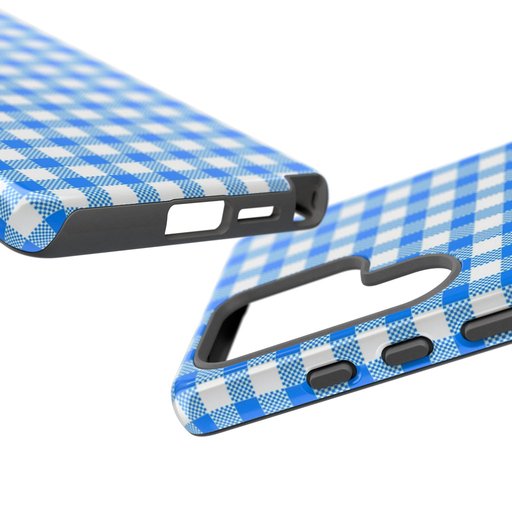 Checked - Blue