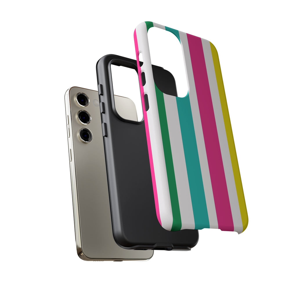 Candy Stripes - Pink/Yellow/Green