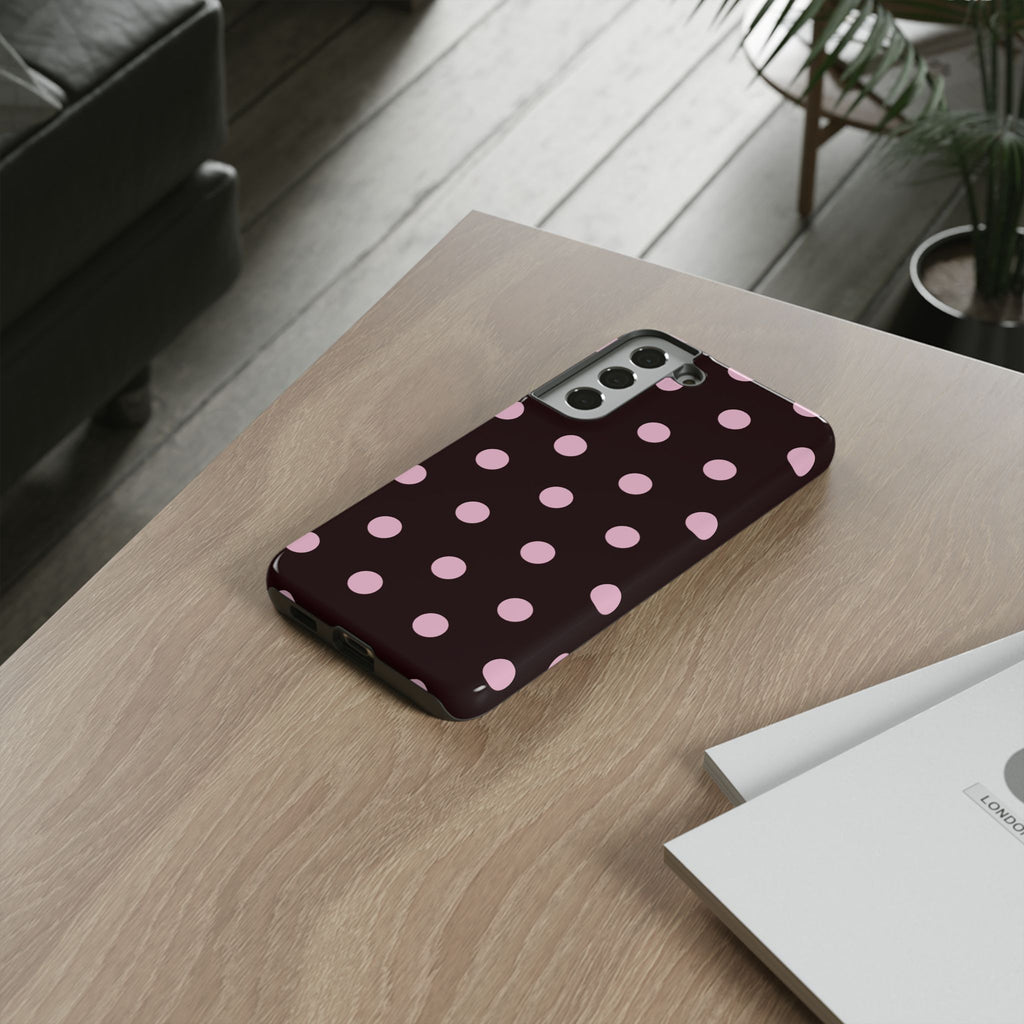 Spotted - Pink/Brown