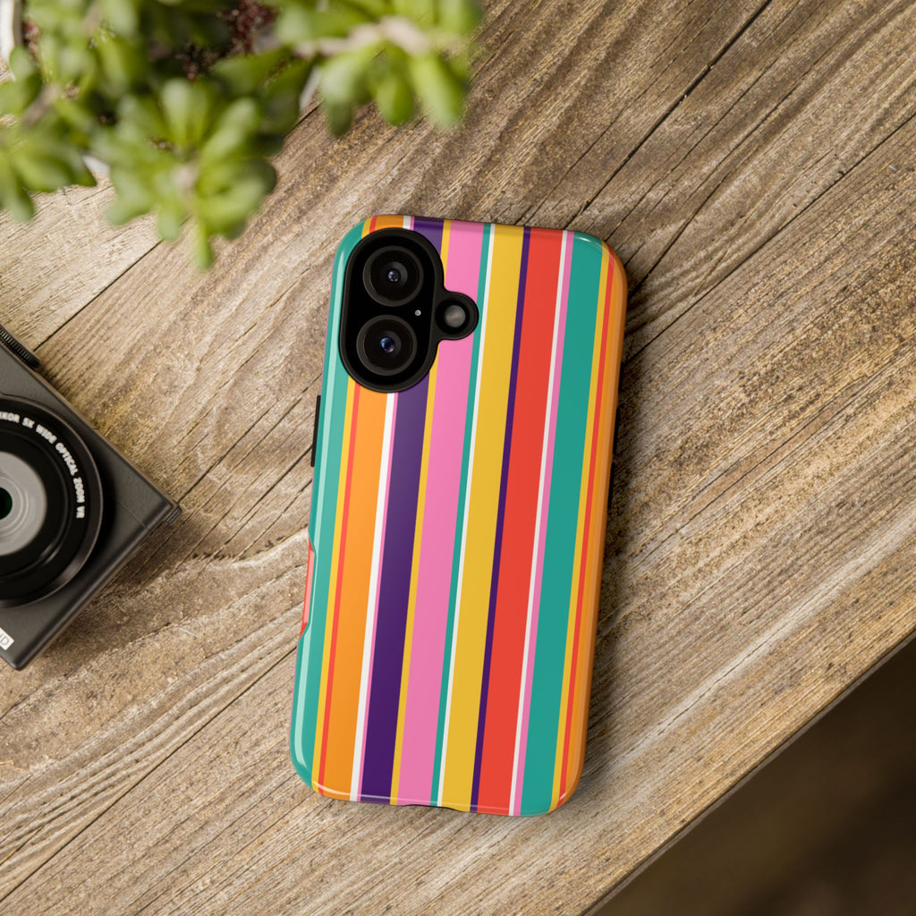 Candy Stripes - Pink/Yellow/Blue