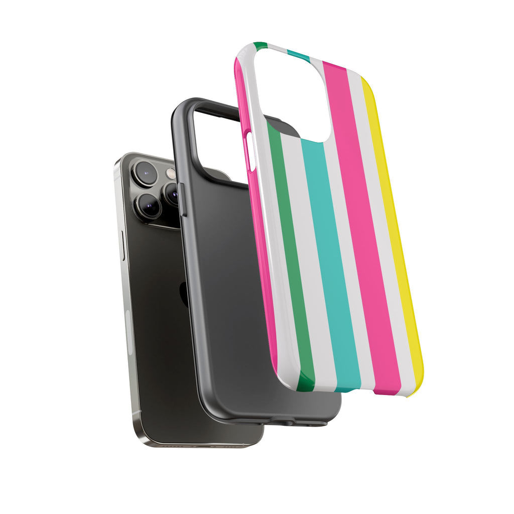 Candy Stripes - Pink/Yellow/Green