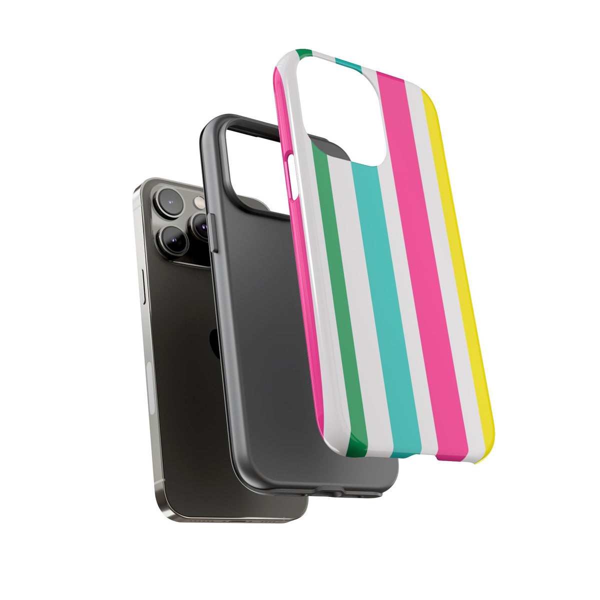 Candy Stripes - Pink/Yellow/Green
