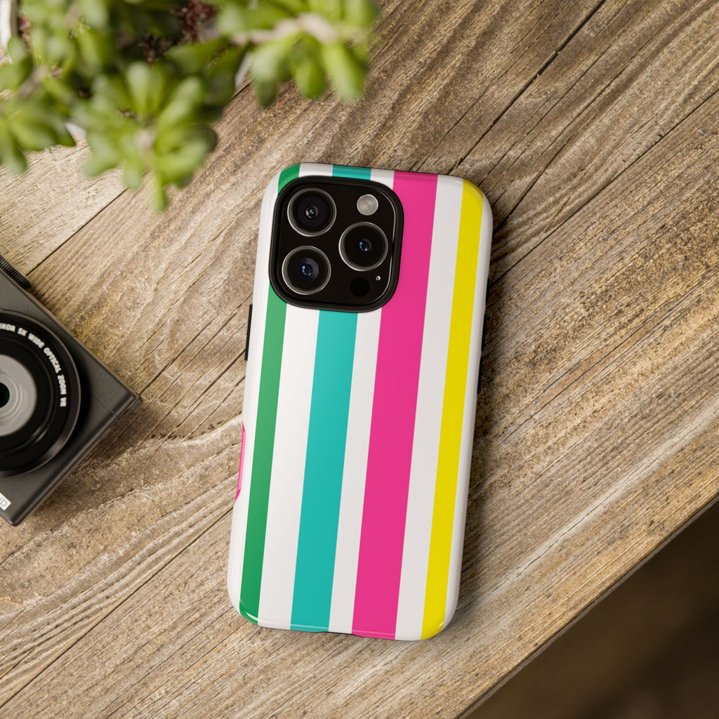 Candy Stripes - Pink/Yellow/Green