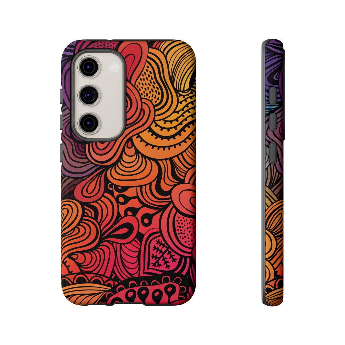 Abstract - Pink/Yellow
