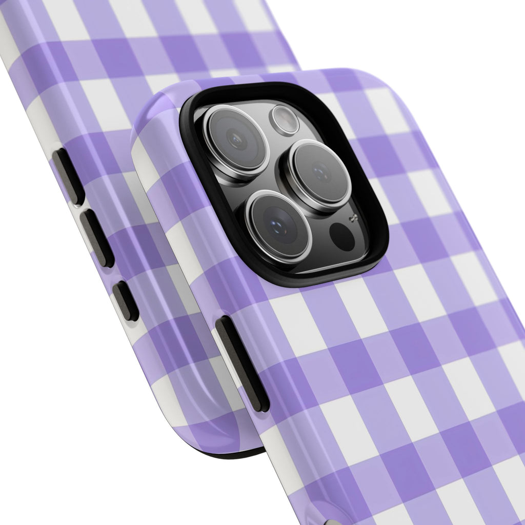 Checked - Lavender